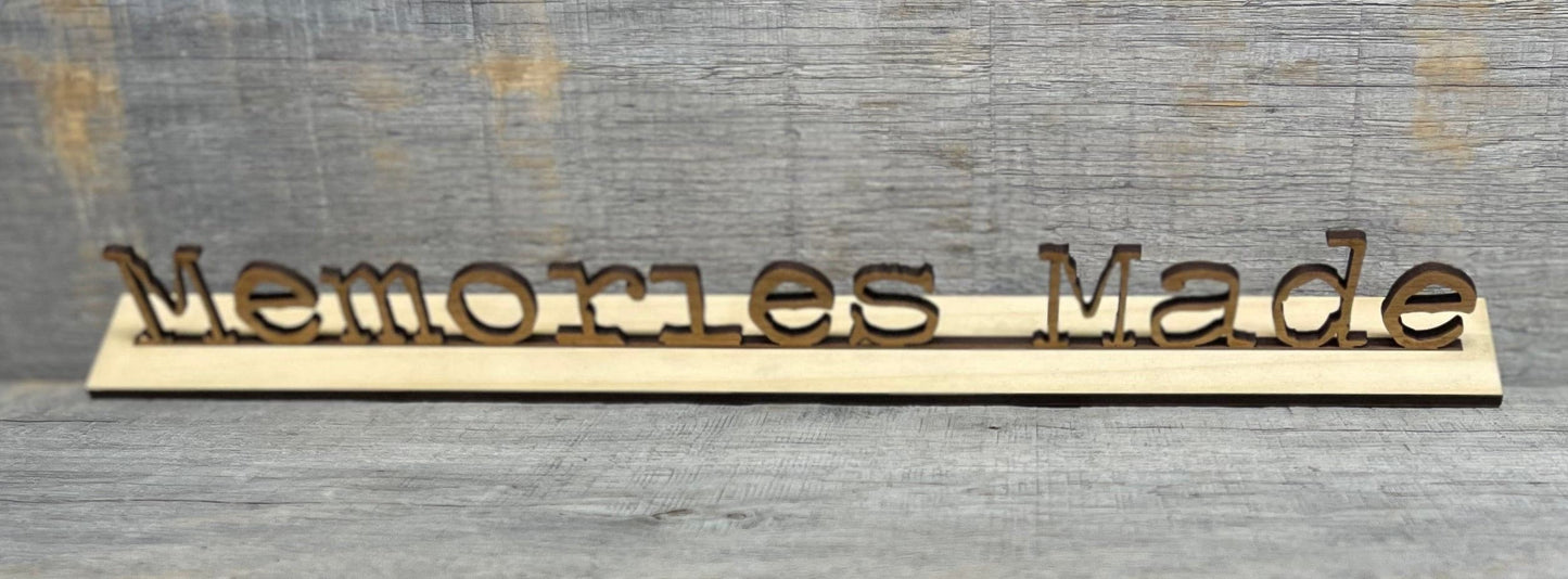 3D Laser Cut Head Table/Desk Name Plates.