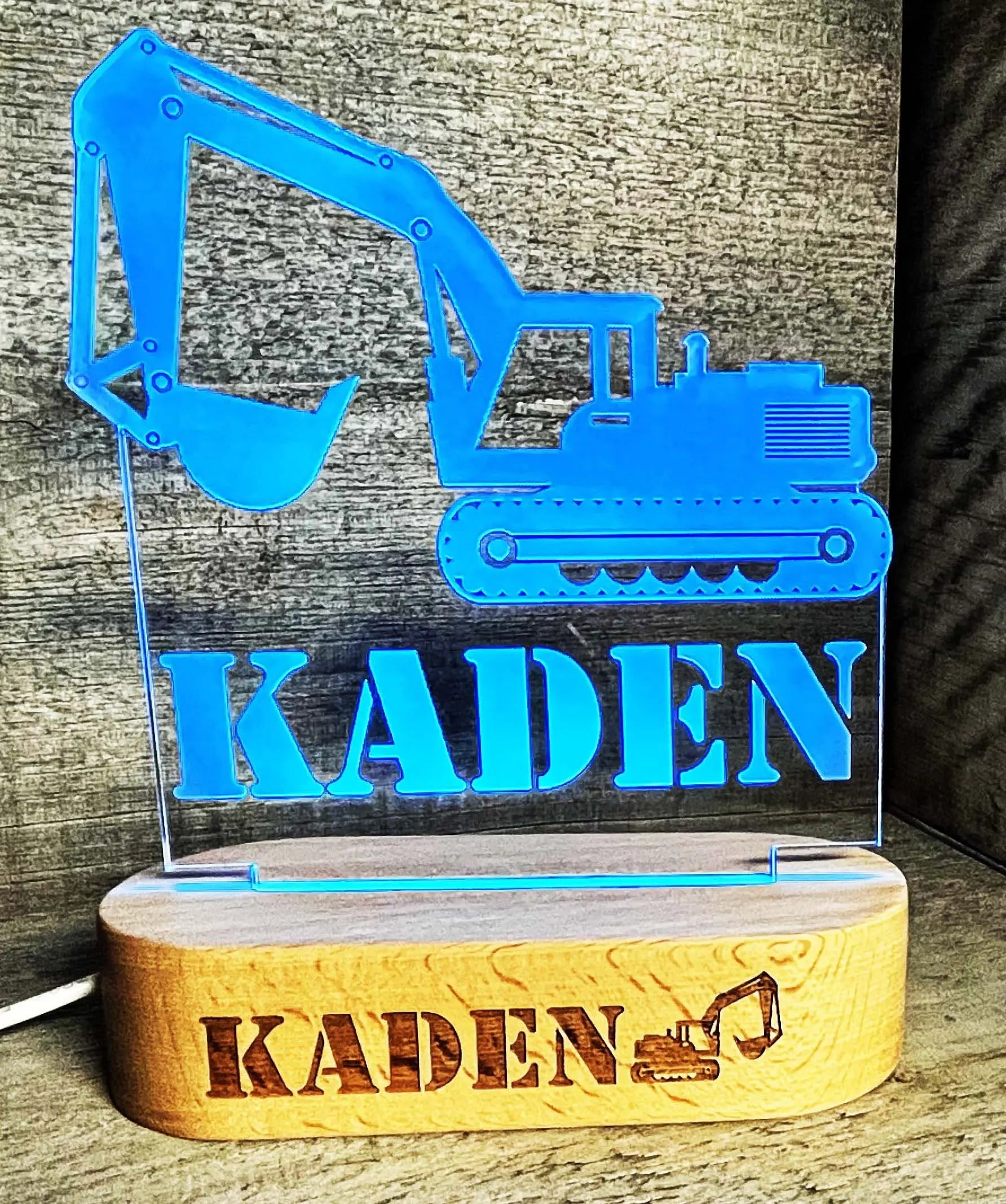 Tractor Night Light - 7 Colours.