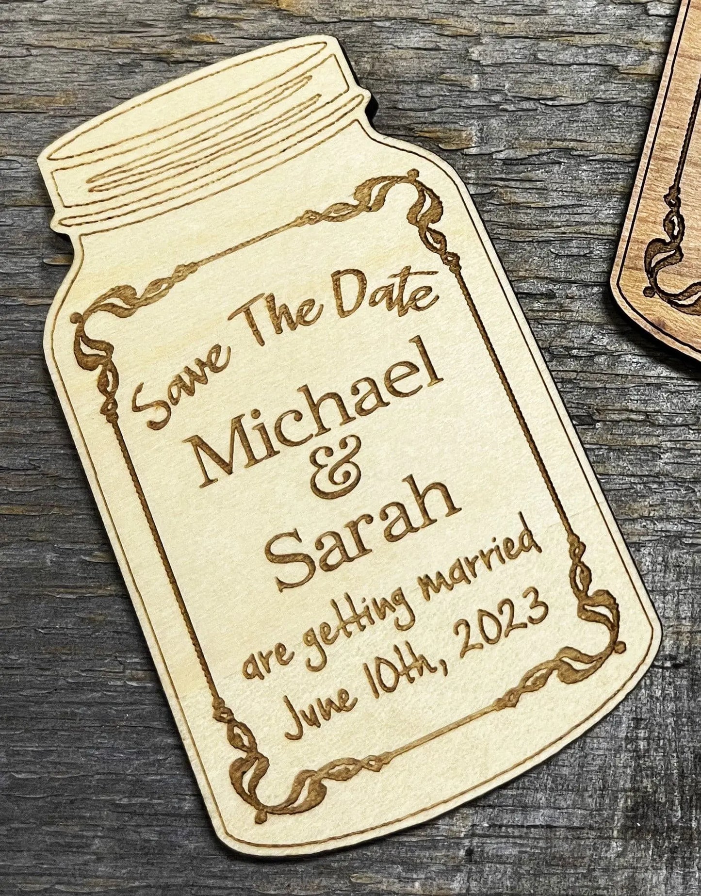 Save the Date Fridge Magnets.